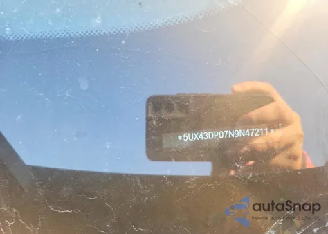 2022 BMW X3 Sdrive30I z USA, uszkodzony, nr VIN 5UX43DP07N9N47211